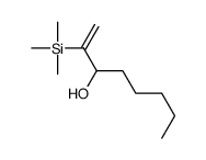 2-trimethylsilyloct-1-en-3-ol结构式