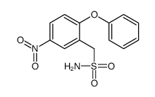 (5-nitro-2-phenoxyphenyl)methanesulfonamide Structure