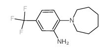 2-(1-Azepanyl)-5-(trifluoromethyl)aniline structure