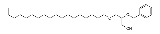 3-octadecoxy-2-phenylmethoxypropan-1-ol Structure