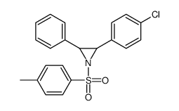 2-(4-CHLOROPHENYL)-3-PHENYL-1-TOSYLAZIRIDINE Structure