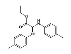 di-p-toluidino-acetic acid ethyl ester结构式