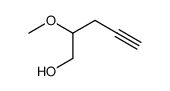 2-methoxy-pent-4-yn-1-ol结构式