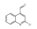 2-BROMOQUINOLINE-4-CARBOXALDEHYDE structure