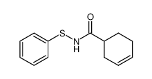 N-(phenylthio)cyclohex-3-enecarboxamide Structure