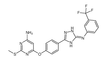 KG 5,PDGFRβ,B-Raf,c-Raf,FLT3和KIT抑制剂结构式