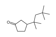 3-(2,4,4-trimethylpentan-2-yl)cyclopentan-1-one Structure