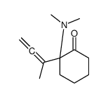 2-buta-2,3-dien-2-yl-2-(dimethylamino)cyclohexan-1-one结构式