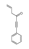 1-phenylhex-5-en-1-yn-3-one Structure