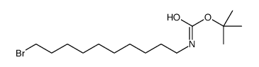 10-(T-BOC-AMINO)-1-DECYLBROMIDE Structure