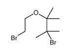 2-bromo-3-(2-bromoethoxy)-2,3-dimethylbutane Structure