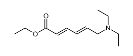 ethyl 6-(diethylamino)hexa-2,4-dienoate结构式