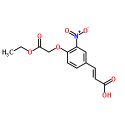 (2E)-3-[4-(2-Ethoxy-2-oxoethoxy)-3-nitrophenyl]acrylic acid picture