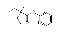 pyridin-2-yl 2,2-diethylbutanoate结构式