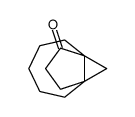 1H,4H-3a,8a-Methanoazulen-1-one, hexahydro Structure