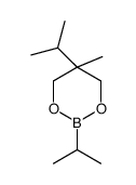 5-methyl-2,5-di(propan-2-yl)-1,3,2-dioxaborinane Structure