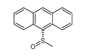 9-((S)-Methanesulfinyl)-anthracene结构式