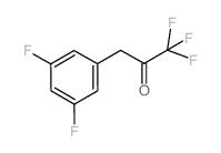3-(3,5-DIFLUOROPHENYL)-1,1,1-TRIFLUORO-2-PROPANONE structure