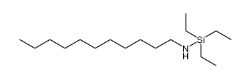 Silanamine, 1,1,1-triethyl-N-undecyl Structure