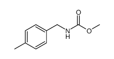 Carbamic acid, N-[(4-methylphenyl)methyl]-, methyl ester结构式