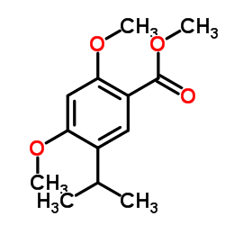 Methyl 5-isopropyl-2,4-dimethoxybenzoate Structure