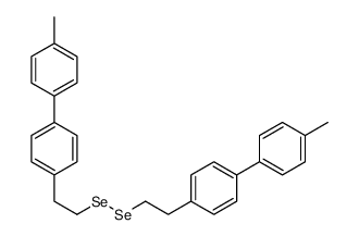 1-methyl-4-[4-[2-[2-[4-(4-methylphenyl)phenyl]ethyldiselanyl]ethyl]phenyl]benzene结构式