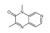 Pyrido[3,4-b]pyrazin-3(4H)-one, 2,4-dimethyl- (7CI) structure