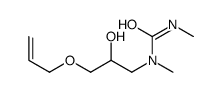 1-(2-hydroxy-3-prop-2-enoxypropyl)-1,3-dimethylurea Structure