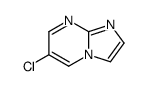 6-氯咪唑[1,2-A]嘧啶结构式