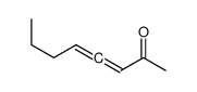 3,4-Octadien-2-one (9CI)结构式