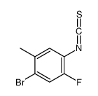 4-Bromo-2-fluoro-5-methylphenylisothiocyanate Structure