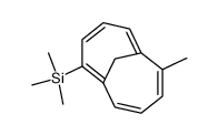 trimethyl(7-methylbicyclo[4.4.1]undeca-1,3,5,7,9-pentaen-2-yl)silane结构式