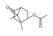 [(1S,4S,5R)-4,7,7-trimethyl-2-oxo-5-bicyclo[2.2.1]heptanyl] acetate Structure