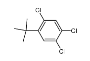 1-tert-butyl-2,4,5-trichloro-benzene结构式
