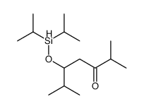 5-di(propan-2-yl)silyloxy-2,6-dimethylheptan-3-one Structure