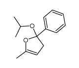 2-isopropoxy-5-methyl-2-phenyl-2,3-dihydrofuran Structure