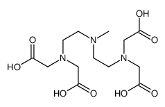 2-[2-[2-[bis(carboxymethyl)amino]ethyl-methylamino]ethyl-(carboxymethyl)amino]acetic acid Structure