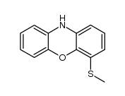 4-(methylthio)phenoxazine结构式