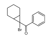 (7-bromo-7-bicyclo[4.1.0]heptanyl)-phenylmethanone Structure