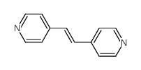 Pyridine,4,4'-(1,2-ethenediyl)bis- structure