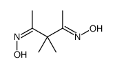 N-(4-hydroxyimino-3,3-dimethylpentan-2-ylidene)hydroxylamine结构式