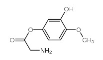 3-Hydroxy-4-methoxy phenyl glycine结构式