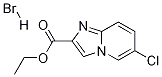 6-Chloro-iMidazo[1,2-a]pyridine-2-carboxylic acid ethyl ester hydrobroMide Structure