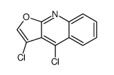 3,4-dichlorofuro[2,3-b]quinoline结构式