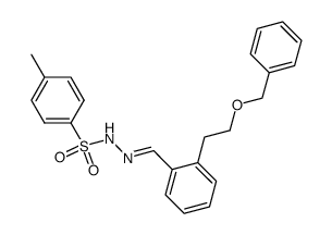 2-(2-(Benzyloxy)ethyl)benzaldehyde tosylhydrazone Structure