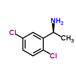 (S)-1-(2,5-二氯苯基)乙胺结构式