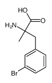 α-Me-D-Phe(3-Br)-OH·H2O结构式
