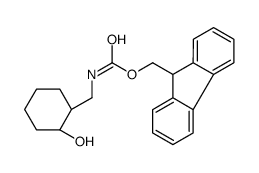 (1S,2R)-trans-2-(Fmoc-aminomethyl)cyclohexanol structure