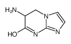 6-amino-6,8-dihydro-5H-imidazo[1,2-a]pyrimidin-7-one结构式