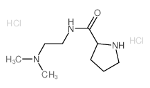 N-[2-(Dimethylamino)ethyl]-2-pyrrolidinecarboxamide dihydrochloride Structure